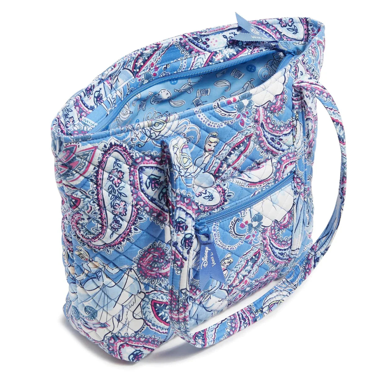 Vera Bradley Disney Cinderella Small Vera Tote - Paisley