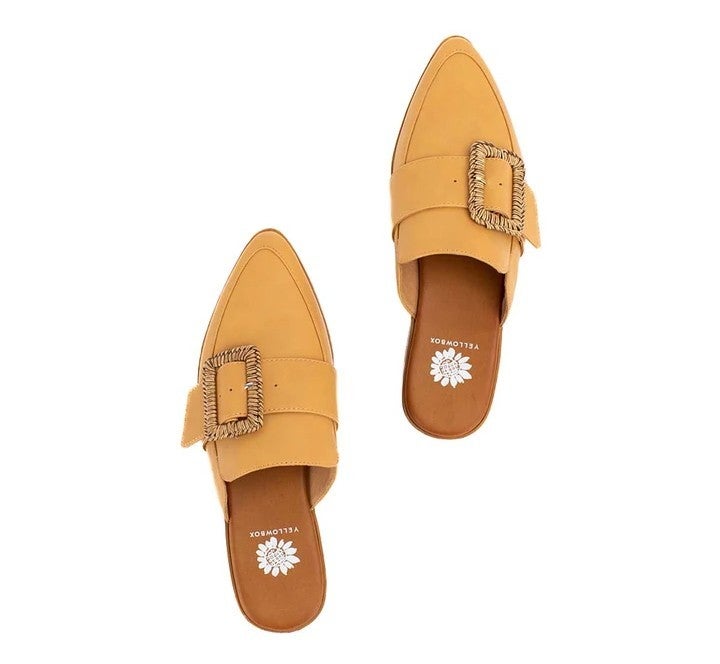 Yellow Box Shoes Nikko Camel Slip On