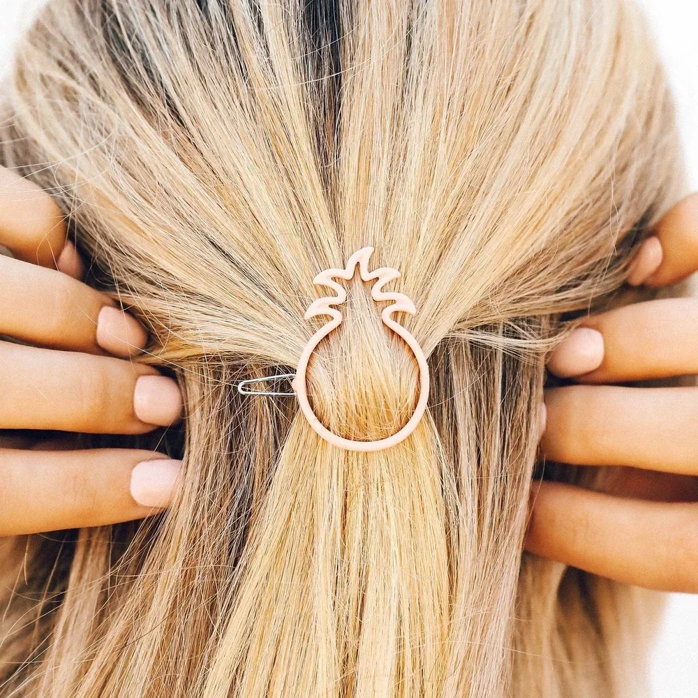 Pura Vida Pineapple Hair Barrette