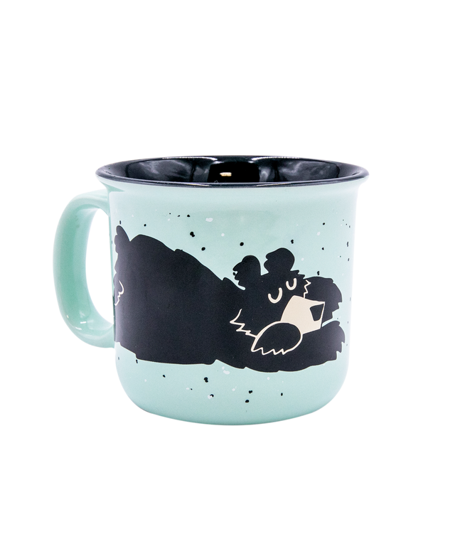 Bearly Awake Campfire Ceramic Mug