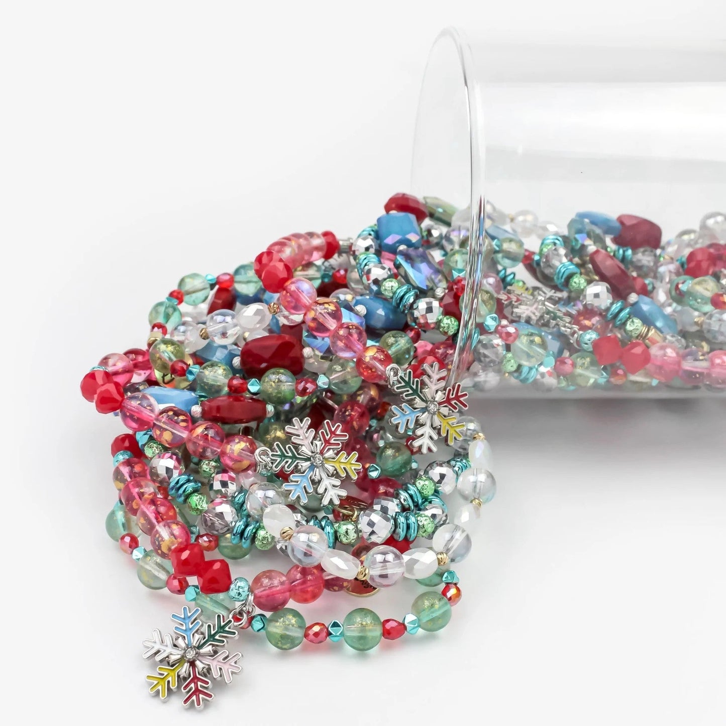 Erimish Jolly Holiday Stretch Bracelet