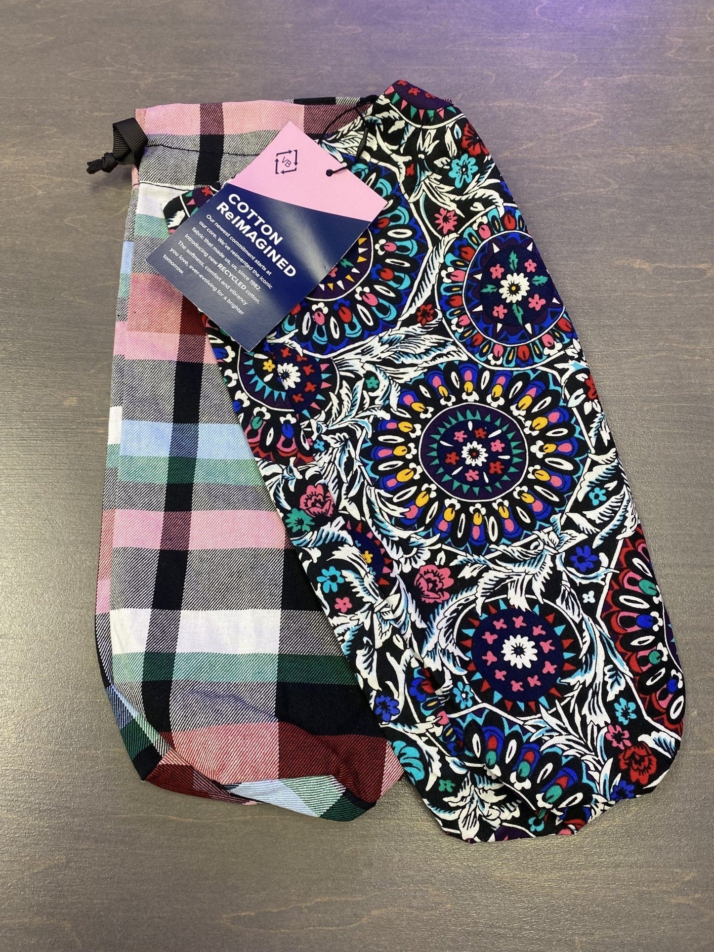 Bottle Fabric Gift Bag Set of 2