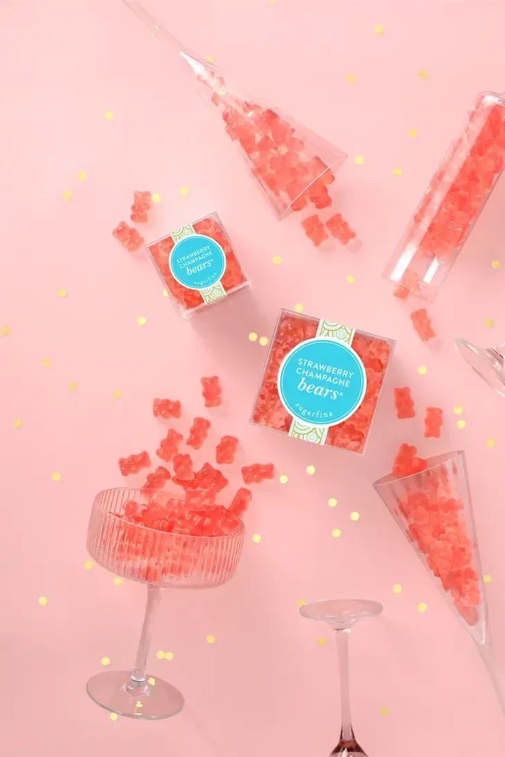 Sugarfina Strawberry Champagne Bears (Large)