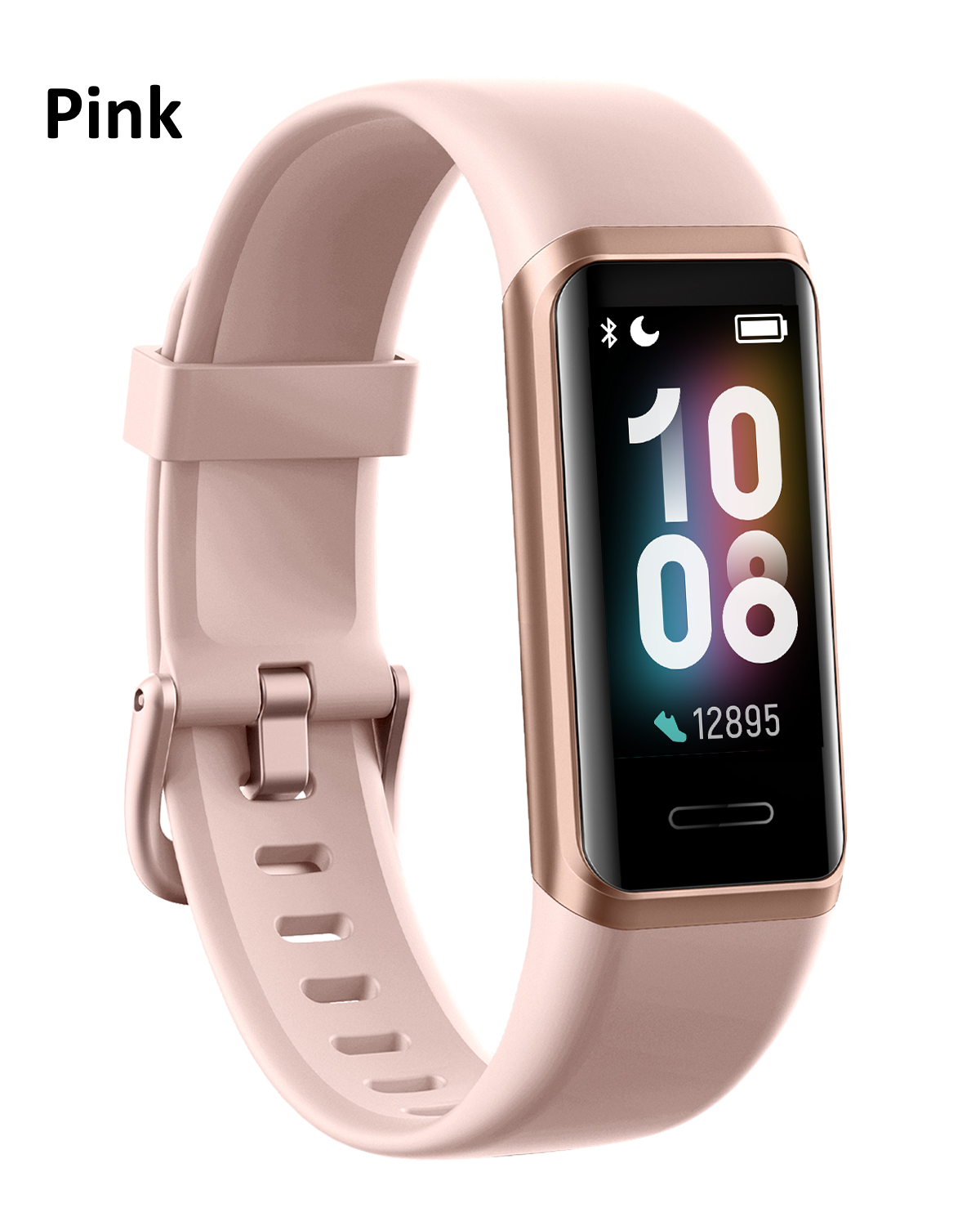 Fitness Tracker (Smart Watch) with Heart Rate/Blood Oxygen Monitor - iOS/Android/Bluetooth