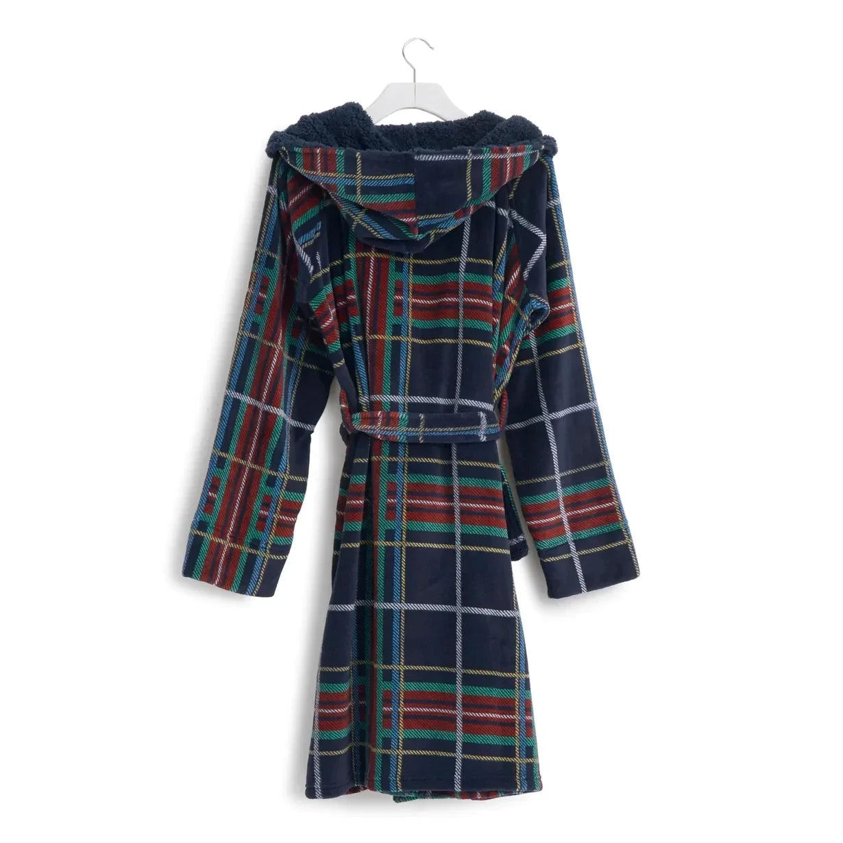 Cozy Life Robe - Tartan Plaid