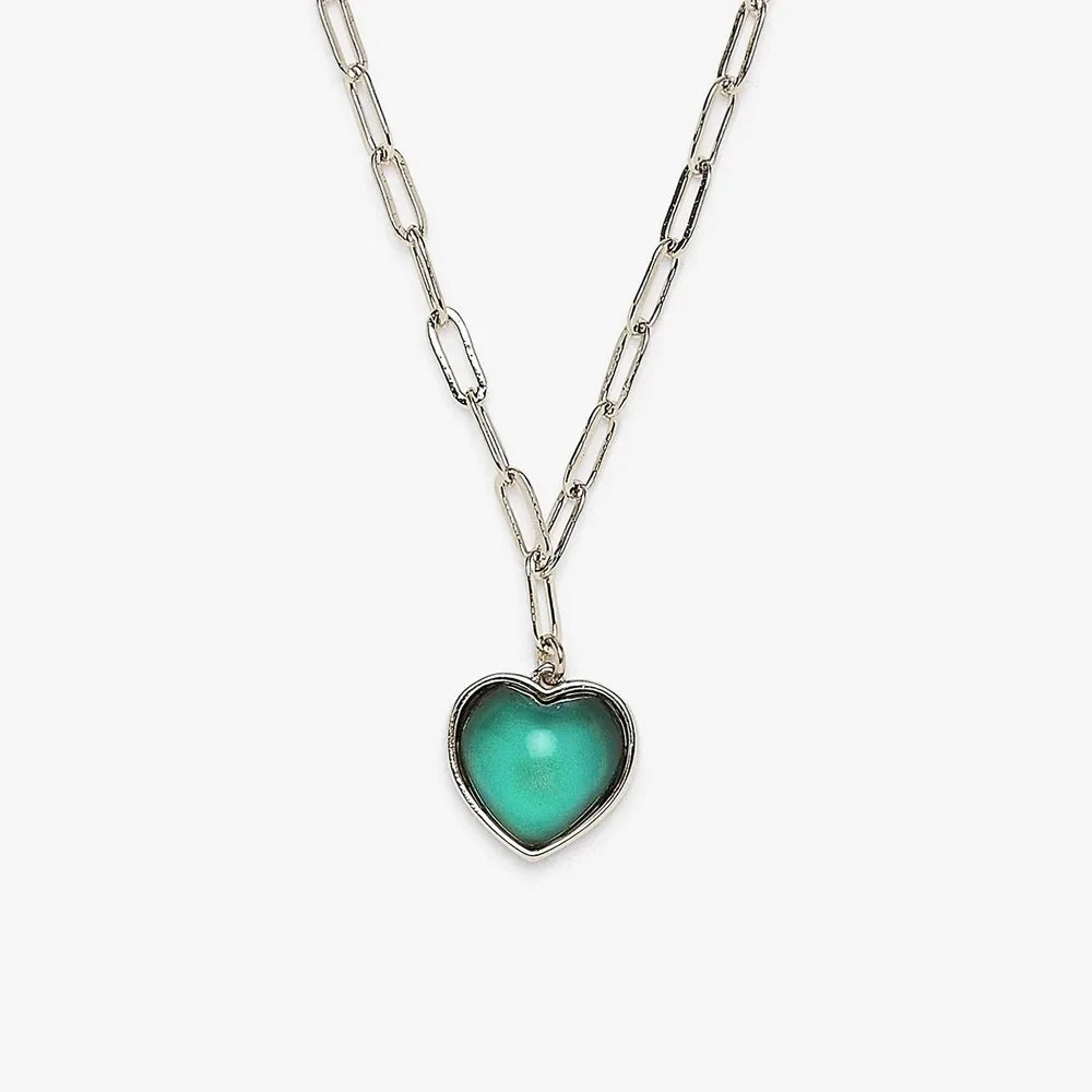 Pura Vida Heart Mood Choker Necklace
