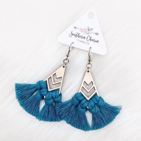 Julia  Macrame Earrings
