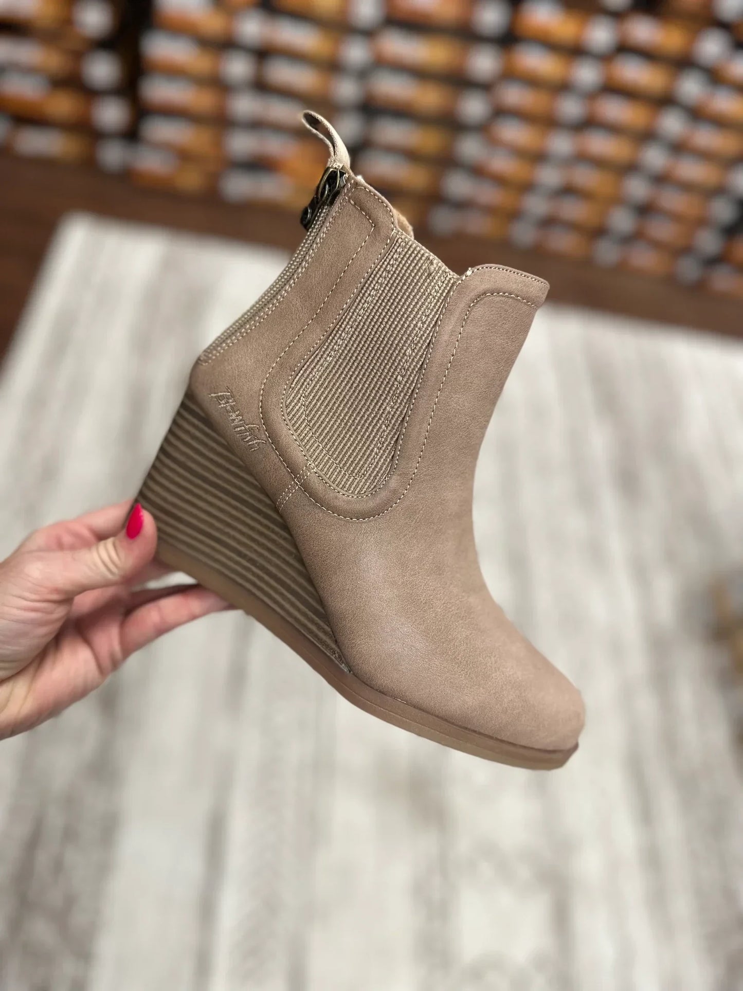 Blowfish Almond Praline Bootie
