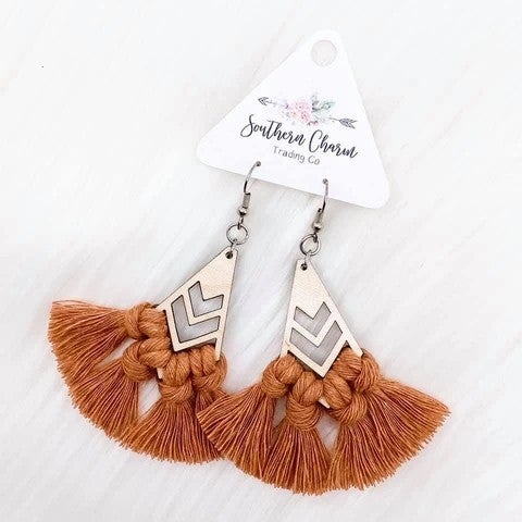 Julia  Macrame Earrings