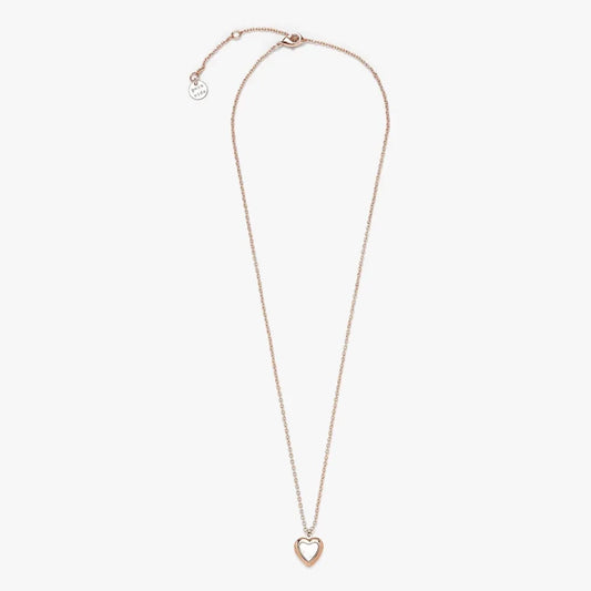 Pura Vida Stone Heart Locket Necklace
