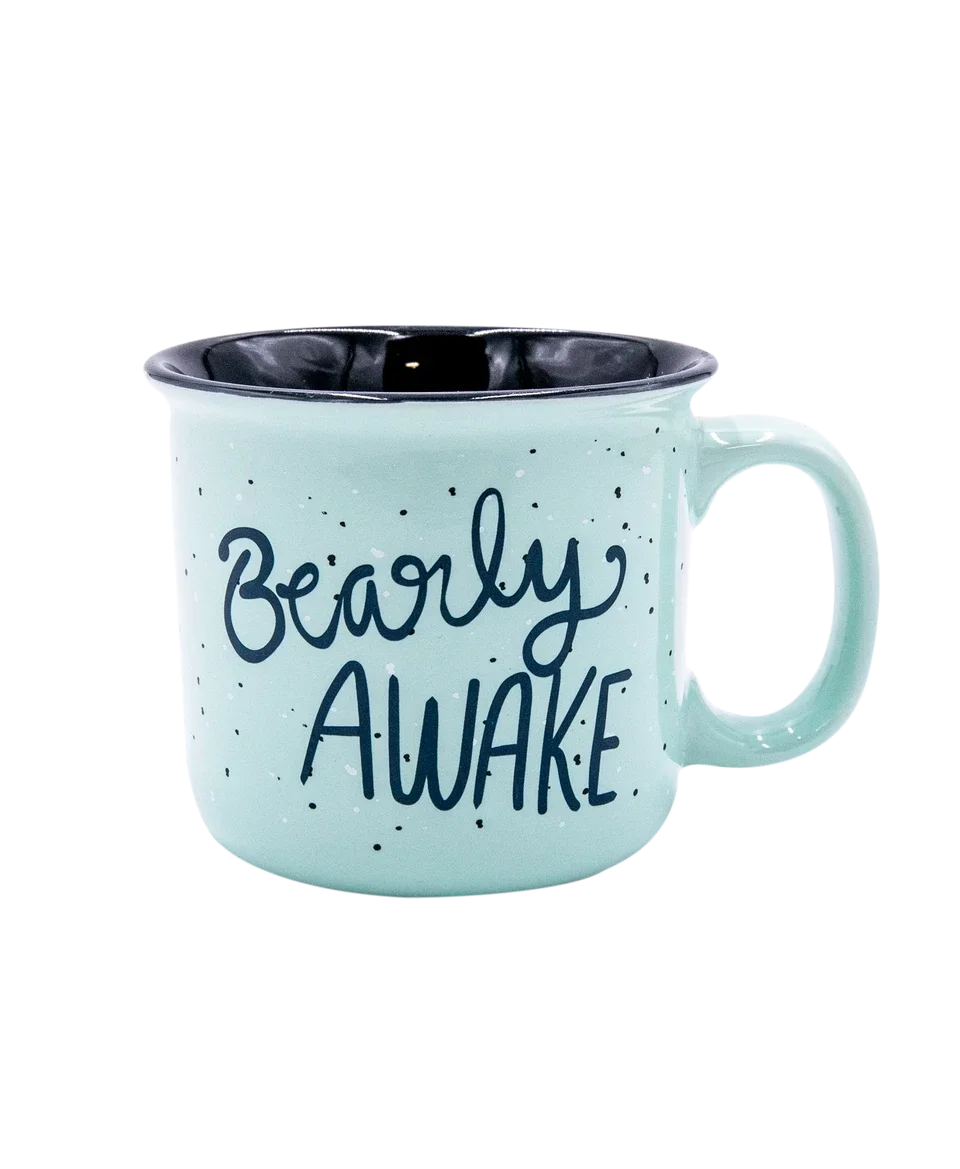 Bearly Awake Campfire Ceramic Mug