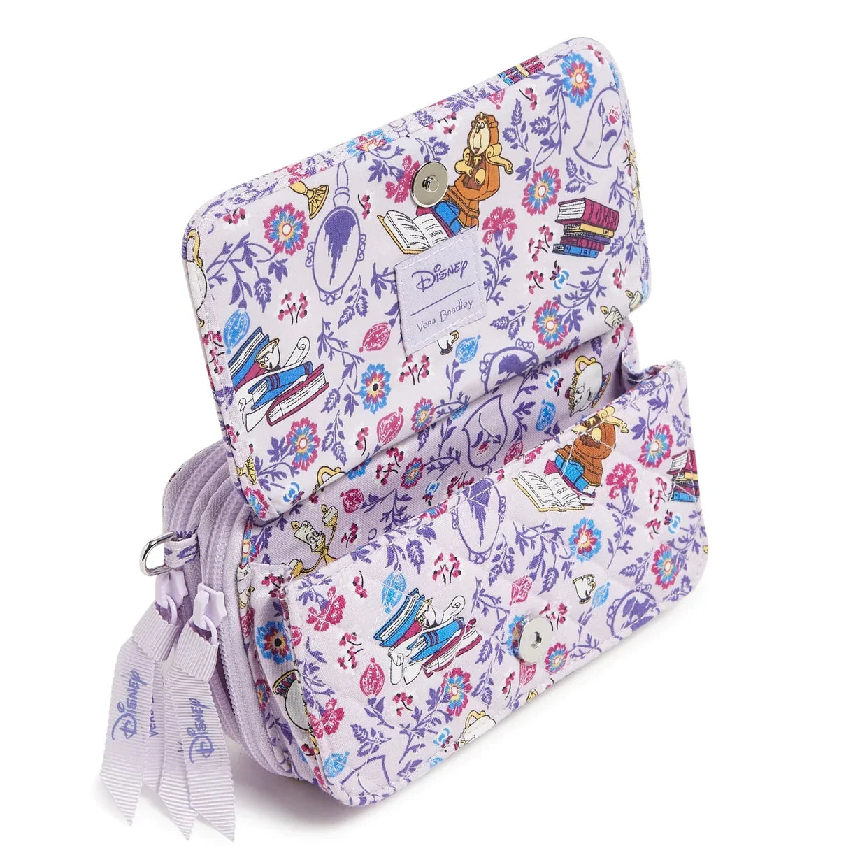 Vera Bradley Disney RFID All In One Crossbody - Belle Petite Floral
