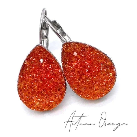 Autumn Orange Big as Texas Teardrops