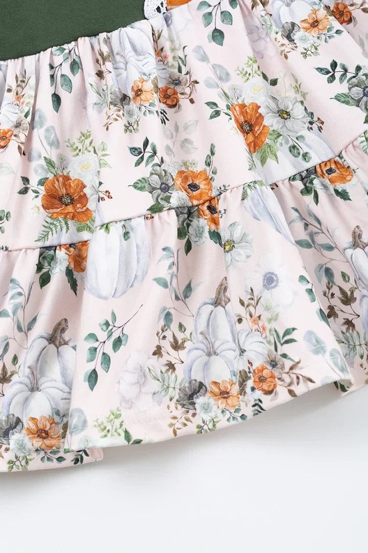 Forest Floral Ruffle 2 Piece Set