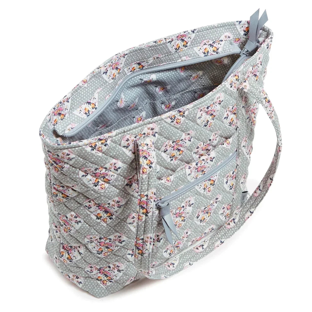 Vera Bradley Small Vera Tote Bag - Mon Amour Gray
