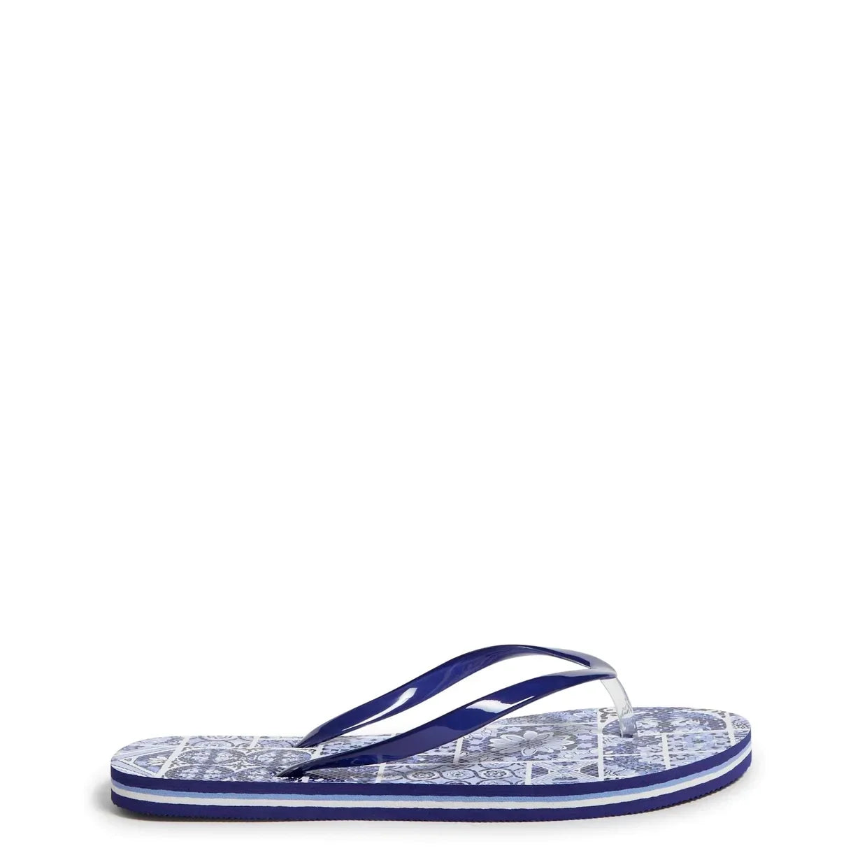 Flip Flops - Island Tile Blue